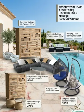 Cómoda Vintage 18 Cajones