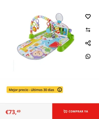 Manta de actividades para bebé Fisher-Price
