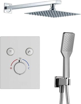 Grifo termostático ducha para empotrar 2 VIAS PUL