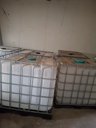 Depósito de agua IBC 1000L