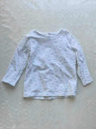 Abito bimba jeans con maglia fantasia