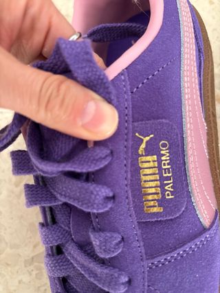 Zapatillas Puma Palermo Moradas totalmente nueva