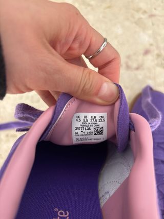 Zapatillas Puma Palermo Moradas totalmente nueva