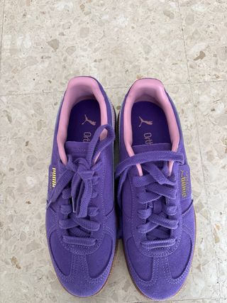 Zapatillas Puma Palermo Moradas totalmente nueva