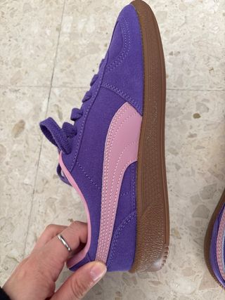 Zapatillas Puma Palermo Moradas totalmente nueva