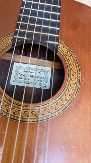 Guitarra Española Sobrinos de Santos Hernández