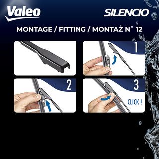 VALEO Silencio Escobilla - VF956 - Kit de Alto Ren