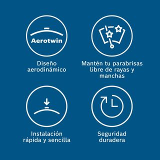 Bosch AR801S - escobilla limpiaparabrisas Aerotwin