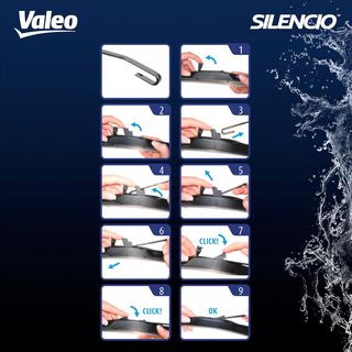 VALEO Silencio Escobilla - VH136 - Escobilla Limpi