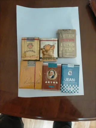 Colección de 6 Cajetillas Antiguas