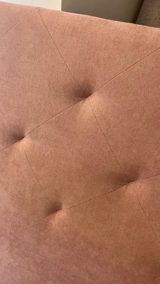 Cabecero Cama Tapizado Rosa 180cm rosa y otro azul