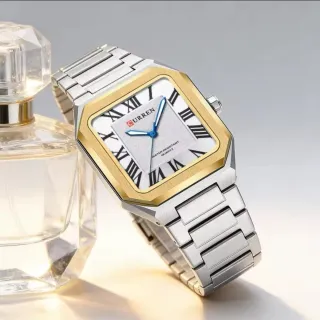 Reloj CURREN Hombre Oro y Plata