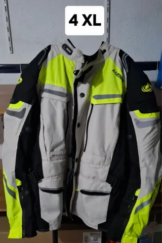 Chaqueta Moto RAINERDS 4XL Beige/Amarillo