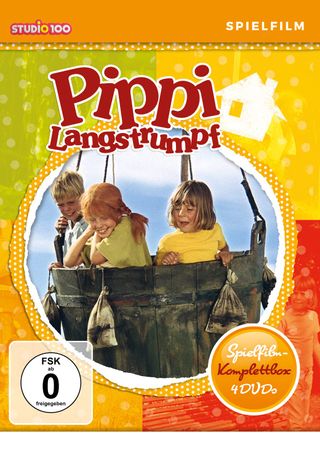 Pippi Langstrumpf - Spielfilm-Komplettbox (Softbox