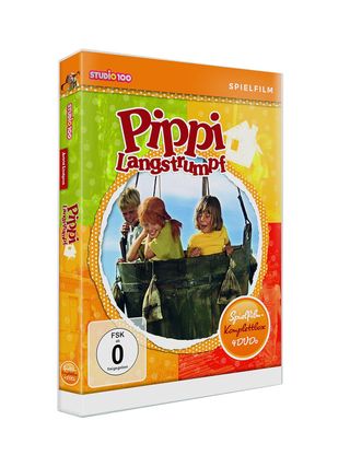 Pippi Langstrumpf - Spielfilm-Komplettbox (Softbox