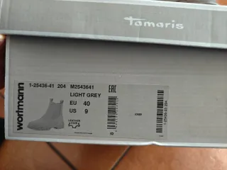 Tamaris Scarponcini Grigio Chiaro