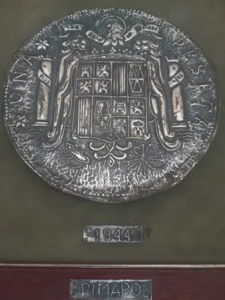 Pieza Artística Peseta 1944 "PIMARO "
