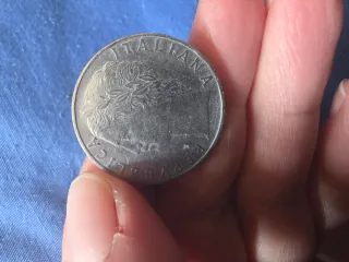 100 Lire Minerva 1956