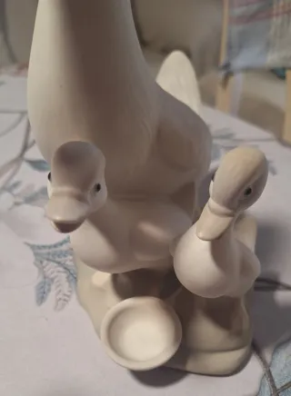 Figura de porcelana de patos Miquel Requena