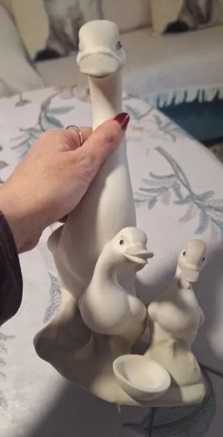 Figura de porcelana de patos Miquel Requena