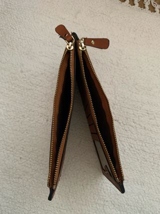 Monedero Tous Marrón Oso Dorado