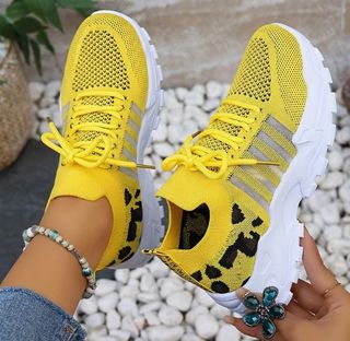 Sneakers Donna Leggere Bianche Nere