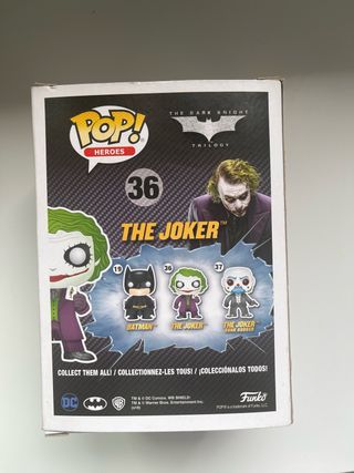 Funko Pop The Joker 36 The Dark Knight Trilogy