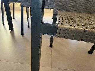 Mesa y 6 Sillas Terraza/Jardín