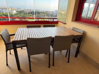 Mesa y 6 Sillas Terraza/Jardín