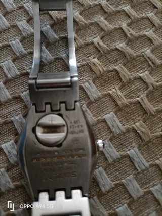 Orologio Swatch donna nero/argento