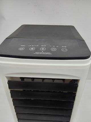 Aire Acondicionado Portátil, 3 en 1 Enfriador de Aire Evaporativo, Humidificador, Ventilador, 3 Velocidades, 9.5 L Tanque de Agu