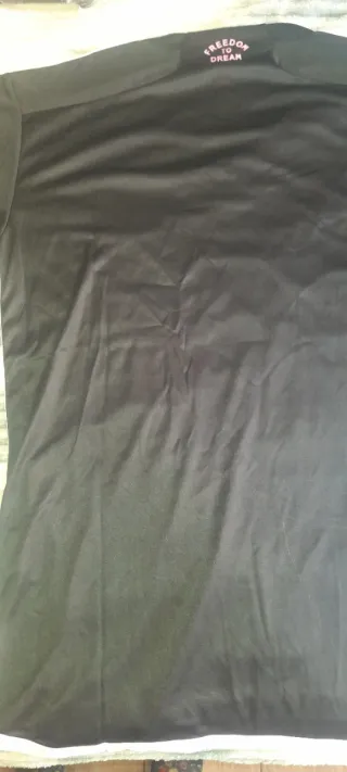 (TIPO) Camiseta Adidas Hombre Negra Talla S/M