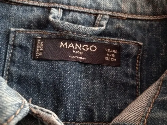 Cazadora vaquera niña Mango