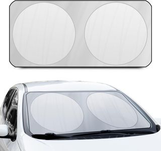 Parasol Delantero Plegable Plata 150 x 80 cm. Prot