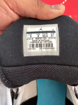 Zapatillas Air Jordan 2x3 Blue Fury. talla 42