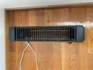 Aquecedor preto novo