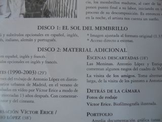 EL SOL DEL MEMBRILLO,DVD,VICTOR ERICE,PRECINTADO.