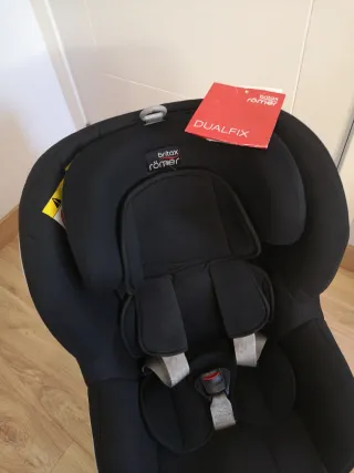 Britax Römer Dualfix Silla Coche 0+/1 giratoria