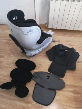 Britax Römer Dualfix Silla Coche 0+/1 giratoria