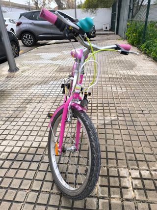 Bicicleta Niña con ruedines
