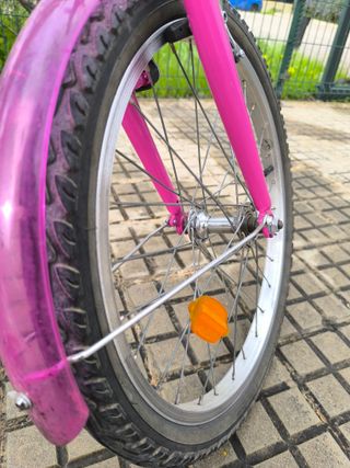 Bicicleta Niña con ruedines