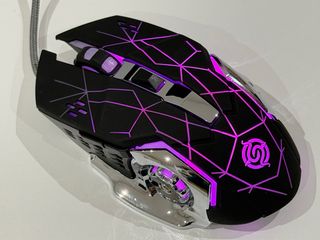 Ratón Gamer K-Snake Q5 Negro/Plata