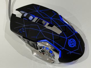 Ratón Gamer K-Snake Q5 Negro/Plata
