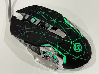 Ratón Gamer K-Snake Q5 Negro/Plata