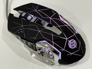 Ratón Gamer K-Snake Q5 Negro/Plata