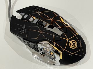 Ratón Gamer K-Snake Q5 Negro/Plata