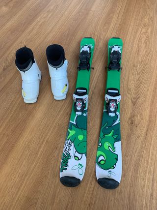 Sci e scarponi per bambini (4-6 anni)