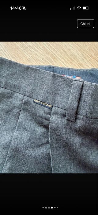 Paul & Shark Pantalone Uomo Classico Blu