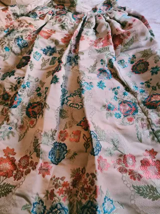 Falda y zapatos de fallera