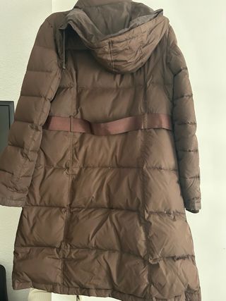 Abrigo plumas talla L